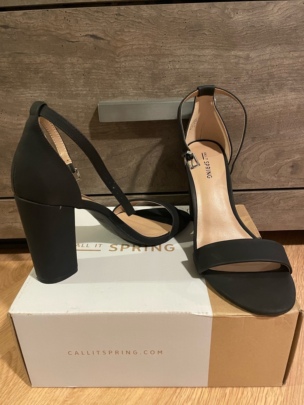 Call It Spring Block Heels - Picture 2 of 4